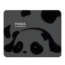 Schattige panda-muismat – Antislip, verdikt, HD, wasbaar, voor gaming en bureaugebruik – Compatibel met alle muizen