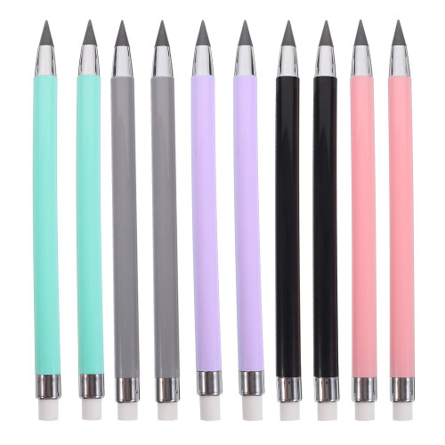 Lápis sem tinta Everlasting, leves, pacote com 10 unidades.