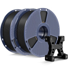 Officiellt PETG-filament 1,75 mm, 2 kg bunt – Stark, utmärkt lagervidhäftning, 0,02 mm noggrannhet, svart