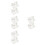 8Pièces Boîte Blanche ABS Rangement Anches Saxophone & Clarinettes 7