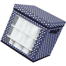 Oppbevaringsboks for ornamenter, vanntett etui, lite stoff, 1 stk