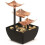 Fontaine de table à 3 niveaux EnviraScape Silver Springs avec 1