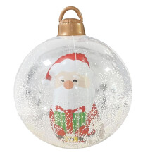 Opblaasbare kerstversiering met verlichting – Duurzame decoratie voor buiten, kerstboom, huis, snel op te zetten en op te bergen, benodigdheden