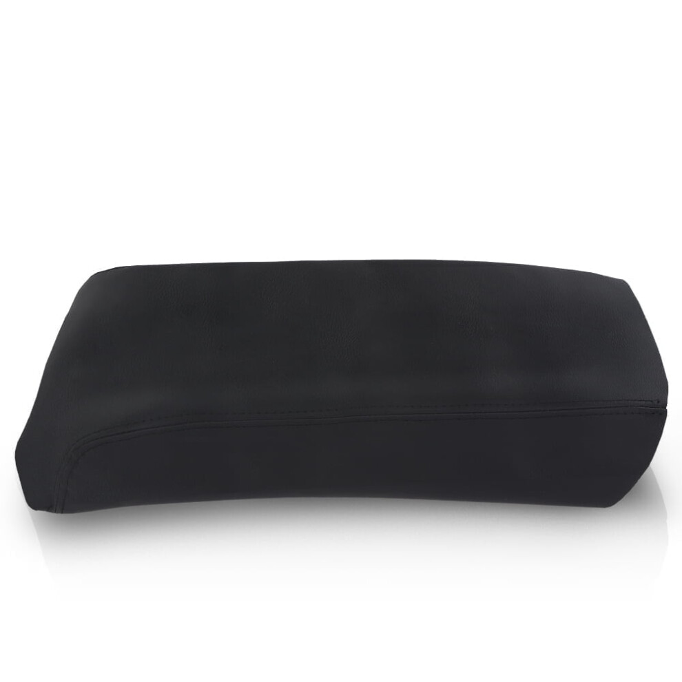 Leather Console Lid Armrest Cover Fit For 2011-2018 Ford Explorer Black 9450273865829