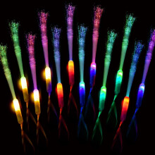 12er-Pack Leuchtstäbe, 3 Lichtmodi, 4 Farben, 31,75 cm