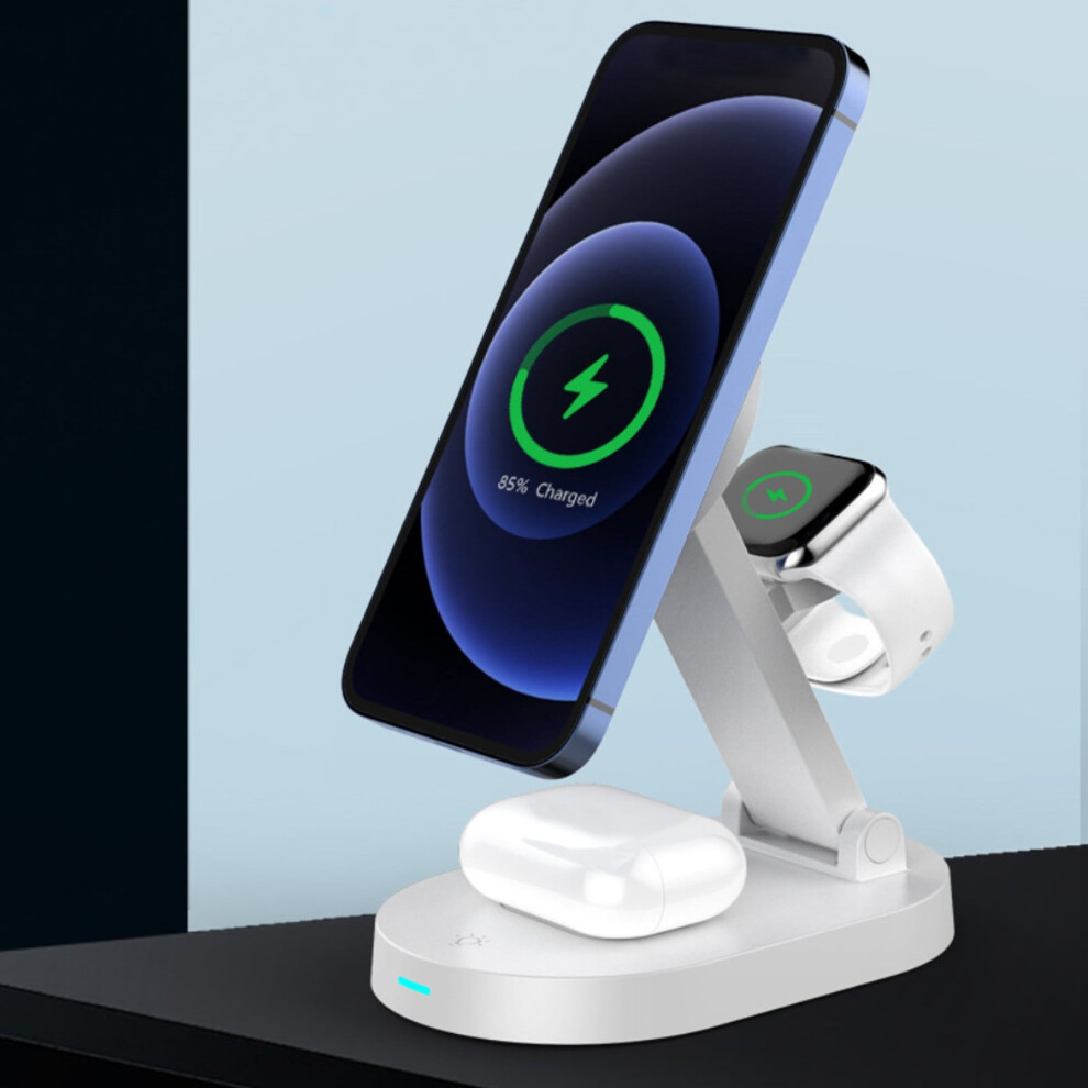 15W 3-In-1 Wireless Charging Station For Android, Iphone, Apple, Samsung & Ipad 9450273863597