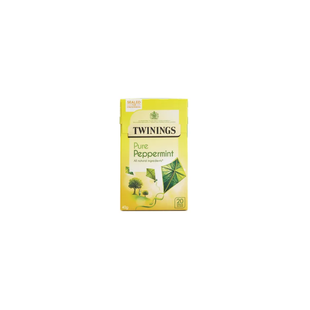 Twinings Pure Peppermint Tea Bags (Pack Of 20 Tea Bags)