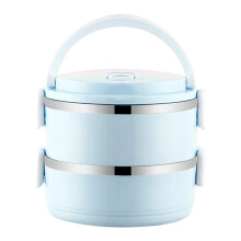 Boîte à bento isotherme en acier inoxydable à 1-4 compartiments, 473 ml/compartiment, étanche et sans BPA, compartiments thermiques empilables,