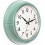 Retro Red Wall Clock 12 Inch Silent Quartz Battery Clock 1
