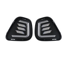 Car Three Colors LED DRL for  Eado  2020-2021 with Yellow Turn Signal Light Accessories