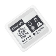 4,2-Calowy Elektroniczny Znacznik ESL z NFC, Bezbateryjny, Pasywny, Elektroniczny, na Półkę, Bezprzewodowy Wyświetlacz E-Ink GDN042BW