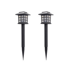 2 stuks solarverlichting voor buiten met veranderende kleuren en nachtverlichting (15,4 x 3,4 x 3,4 inch)