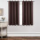 Blackout Curtains 52x54 in, Thermal Insulated, Polyester 1