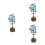 3Ensembles Puzzle Bois Fleurs Jacinthe DIY Original Décor Maison 6