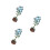 3Ensembles Puzzle Bois Fleurs Jacinthe DIY Original Décor Maison 9