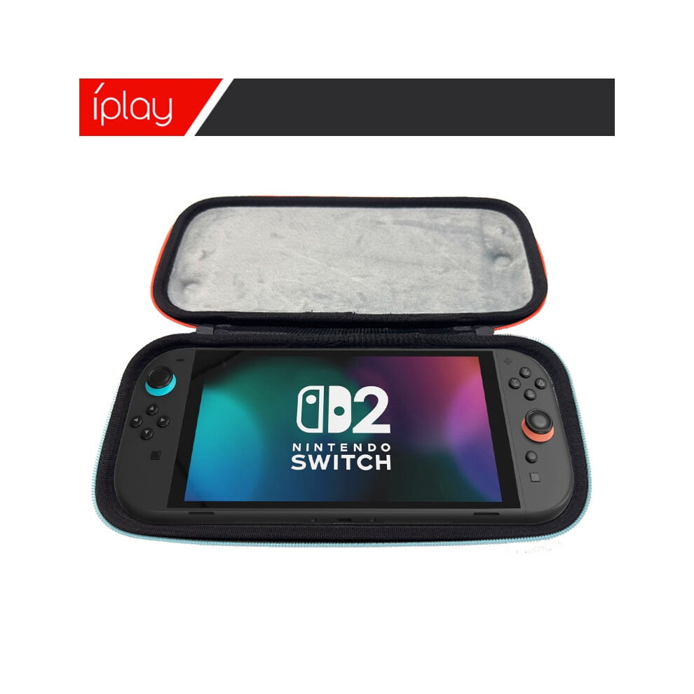 Iplay Carrying Case For Compatible With Nintendo Switch 2 (Ns2) Â Slim, Lightweight, Soft-Lined Bag With Detachable Lanyard & Easy-Access Zipper 9448990483105