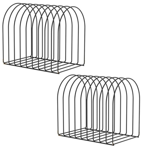 2Pcs Multipurpose Iron Wool Cap Organizer Storage Rack for Winter Beanies and Caps