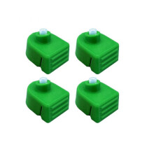 4PCS Feed Port Protector for P2S H2D AMS 2 Pro Protector Filament Inlet Guard Cover 3D Printer Parts Green