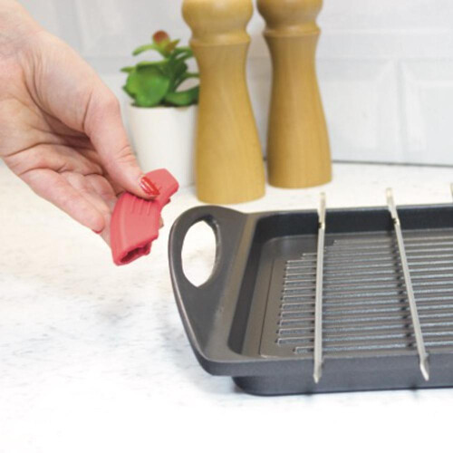High-quality Cast Aluminium Griddle with 6 Skewers 2
