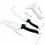3 Piece Chef's Non-Stick Black and White Prep Set 3