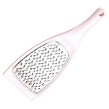 Roze roestvrijstalen keukenrasp – multifunctioneel