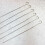 High-quality Cast Aluminium Griddle with 6 Skewers 6