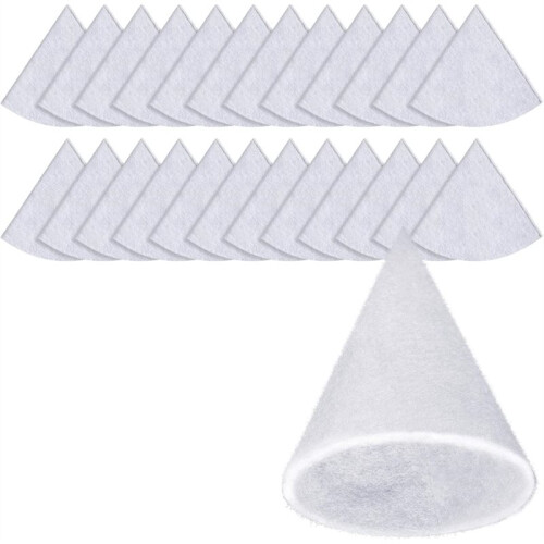 25pc Cone Filter DN125,G4 Filter Mat,Filter Ventilation System Replacement for Zehnder,Maico,Pluggit,Helios Disc Valves 1