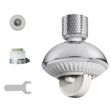UFO-Shaped Wide Rinse Area Anti- 360 Rotatable Kitchen Sink Faucet Aerator Kitchen Faucet Replacement