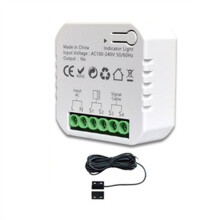 Tuya ZigBee Garage Door Sliding Gate App Remote Control Open CLose and Timer for Alexa Home