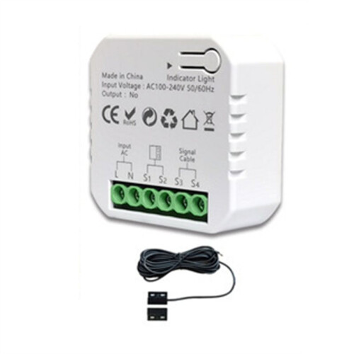Tuya  ZigBee Garage Door Sliding Gate App Remote Control Open CLose and Timer for Alexa  Home