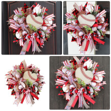 Multi-Colour Plastic Party Wreath 30cm