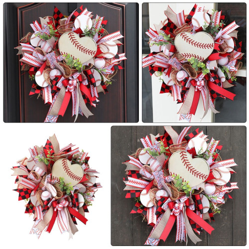 Multi-Colour Plastic Party Wreath 30cm