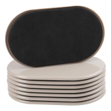 8PCS Furniture Sliders, 9-1/2" X 5-3/4" Furniture Mover Sliders, Reusable Sliders for Furniture Carpet for Furniture