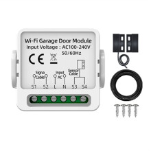 Tuya WiFi Garage Door Controller Universal Electric Door Wireless Assembly APP/Voice Remote Control