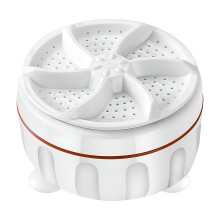 Machine à laver portable mini haute efficacité HIBIBUD avec fonction turbo et port USB