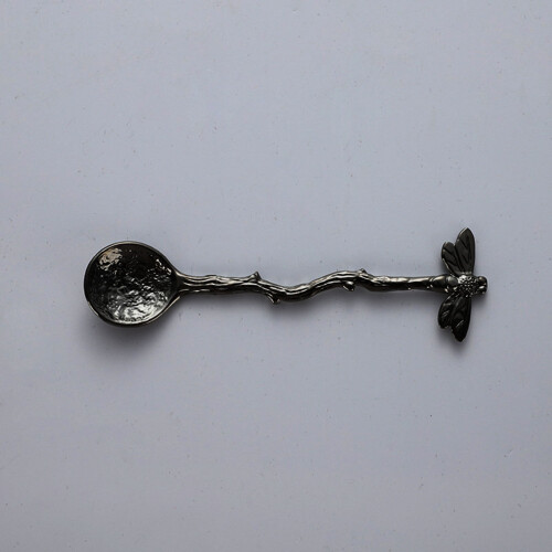 Zinc Alloy Coffee Spoon with Dragonfly Design 10 Pack