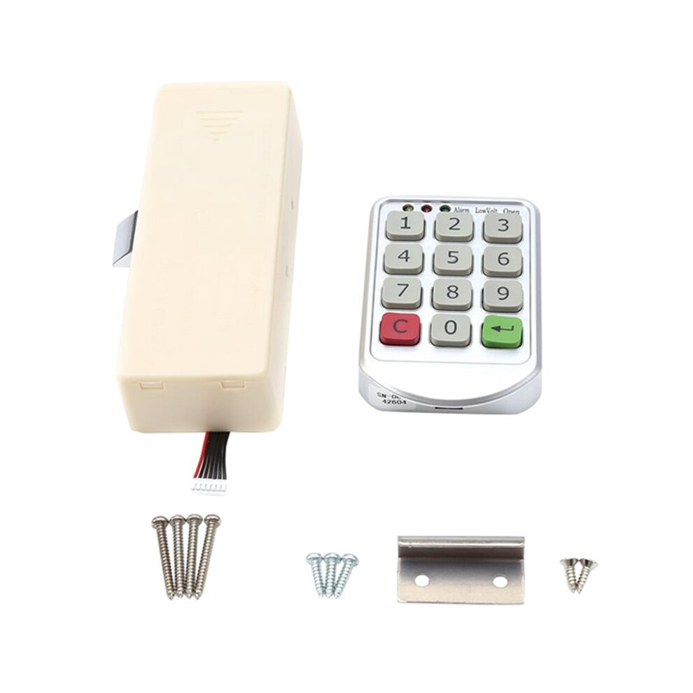 Cabinet Door Locks Coded Lock Intelligent Digital Electronic Password Keypad Number Cabinet Door Locks Password Lock 4711235159109
