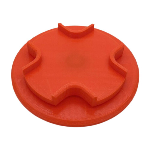Model Display Making Painting Tool Model Plane Accessories Easy to Use Orange Rotate Base