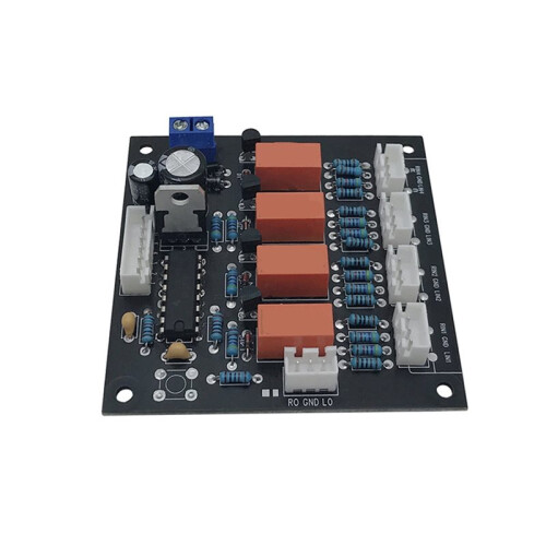 DIY 4 Input 1 Output Hub Audio Distributor Signal Selector  Audio Source Switcher