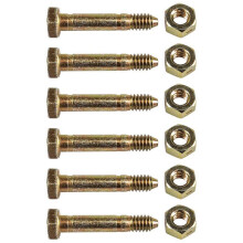 53200500-2 OEM 1/4" Shear Bolt and Nut for Ariens 6 Pack
