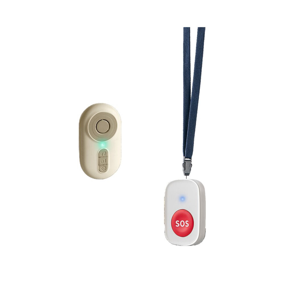 Caregiver Pager Wireless Nurse Call Buttons for Elderly Monitoring SOS Alert System Portable Alarm for Nursing Home