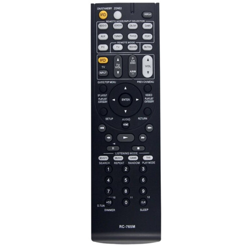Replace RC-765M Remote Control for  RC-765M AV Receiver Remote Control