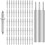 300PCS Double-Headed Skirting Nails - Solid Wood Baseboard Fasteners with Sleeve Tool 1
