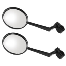 2-Pack Electric Scooter Mirrors with 360 Rotation for Improved Rear Visibility and Enhanced Safety