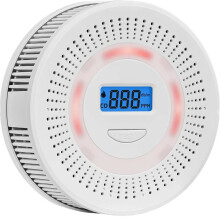 Smoke Detector Carbon Monoxide Gas Alarm Fire Carbon Monoxide (CO) Detector for Bedroom Warehouse Kitchen or RV Travel