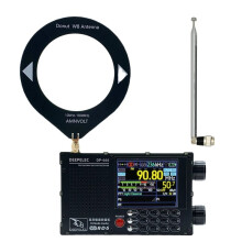 DEEPELEC DP-666 TEF6686 Radio High Sensitivity Full Band FM AM LW MW SW Shortwave ESP32 RDS 2.8 Inch IPS LCD A