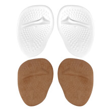 Xing 2 Pairs High Heel Cushion Forefoot Pads Shoe Insert Foot Pad Thickened Foot Pad