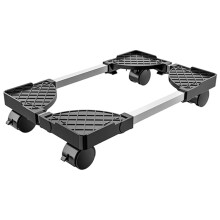 Computer-Tower-Ständer, Verstellbarer Mobiler CPU-Halter, PC-Tower-Ständer mit Rollen, PC-Bodenständer A