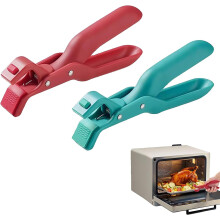 Clește de prindere pentru plită multi-unghi, clemă din silicon anti-opărire pentru bol, dispozitiv de ridicare cu prindere sigură – Compatibil