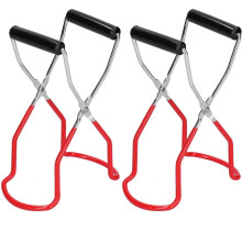 Einmachglasheber – Rotes ABS & Eisen, 21,9 x 8 x 5 cm, 2 Stück